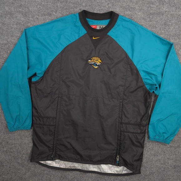 Vintage Nike Jacksonville Jaguars Windbreaker Jacket Mens M Warm Up Pullover